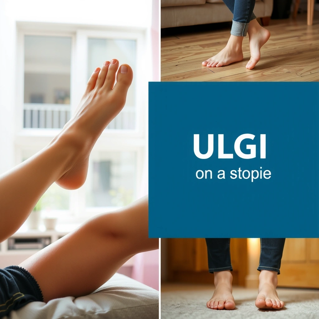 Schemat punktów ulgi na stopie